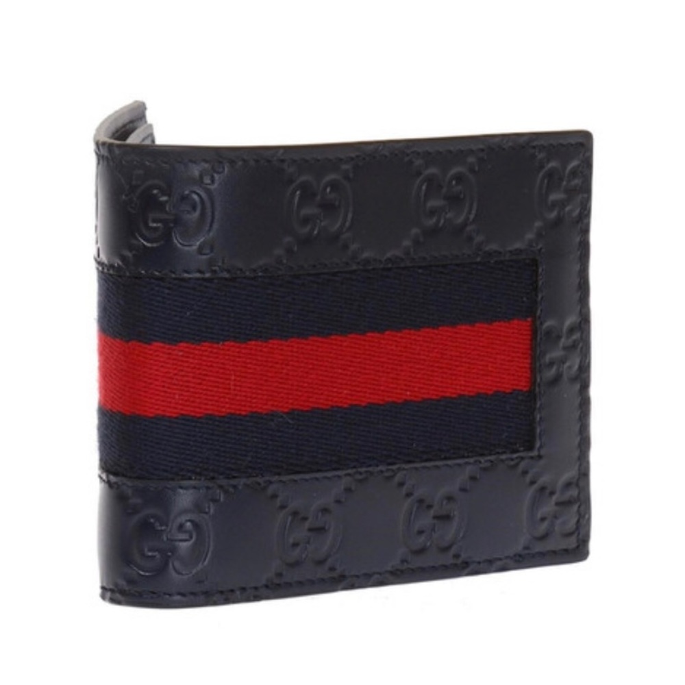 ❌SOLD❌ GUCCI Men’s Signature Webb Wallet - Picture 3 of 4